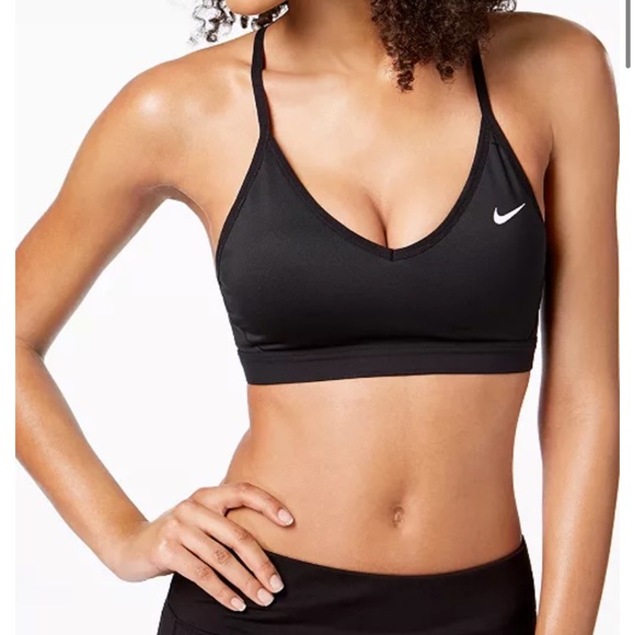 Nike Other - Nike Black Indy Lightweight Dri Fit Sports Bra